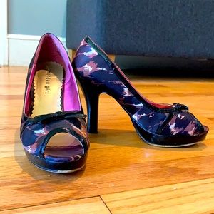 Madden Girl size 7 leopard type print high heels.